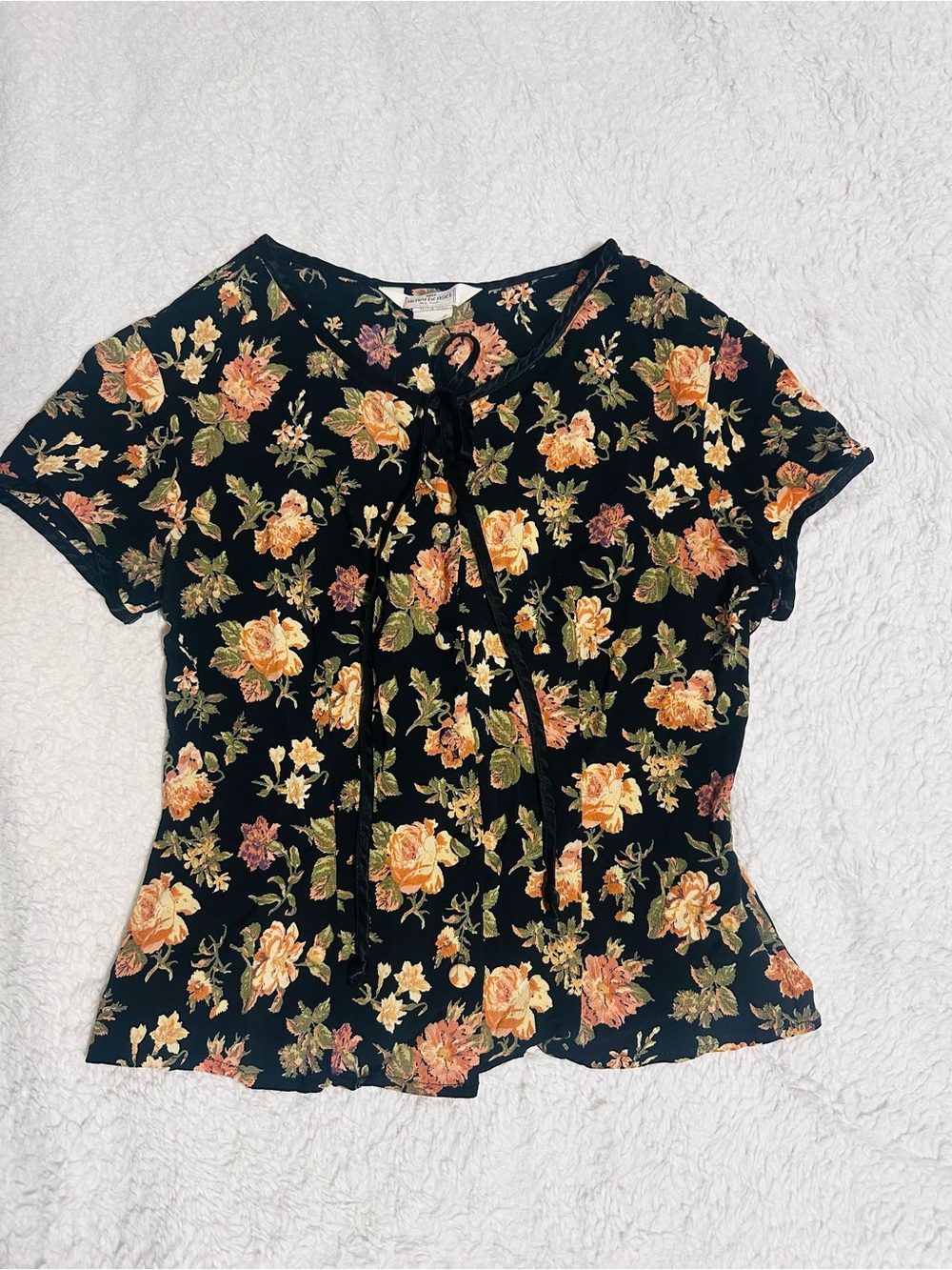 vintage Henri Bendel short-sleeve top